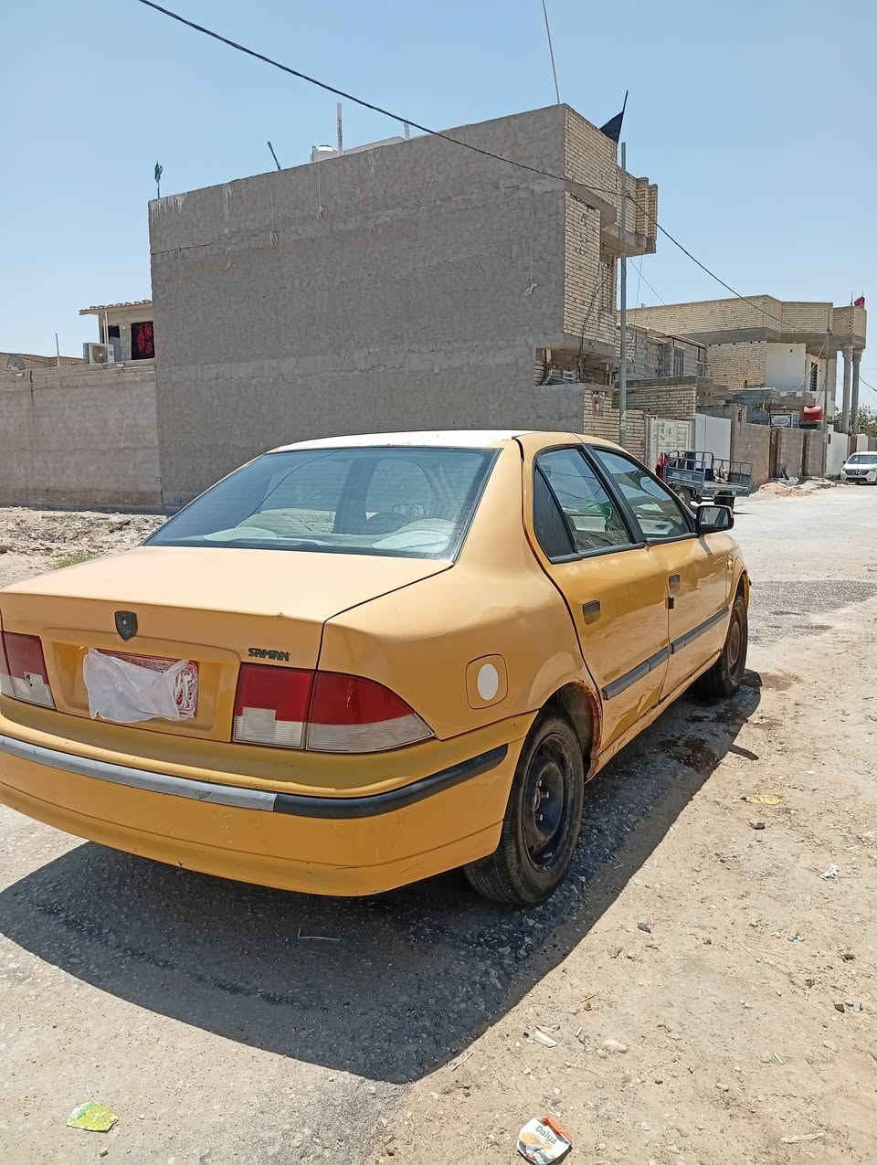 سلام عليكم ورحمه الله وبركاته سمند للبيع موديل 11رقم ميسان صدامي مكفوله كير محرك حدادية تبريد تخم تاير سيارة جاهزه المكان كربلاء حي الامل وترايك البصره السعر 18ورقة بيه مجال استفسار ع الرقم ***********متوفرواتساب***********
