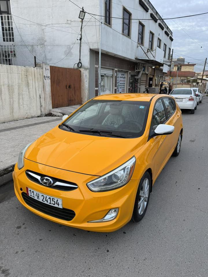 اكسنت هاتشباك 
2014 وارد امريكي 
رقم بغداد باسمي مصفرة هيئة وضرائب تحويل مباشر مكانها الموصل السعر82
للتواصل الاتصال 
***********
