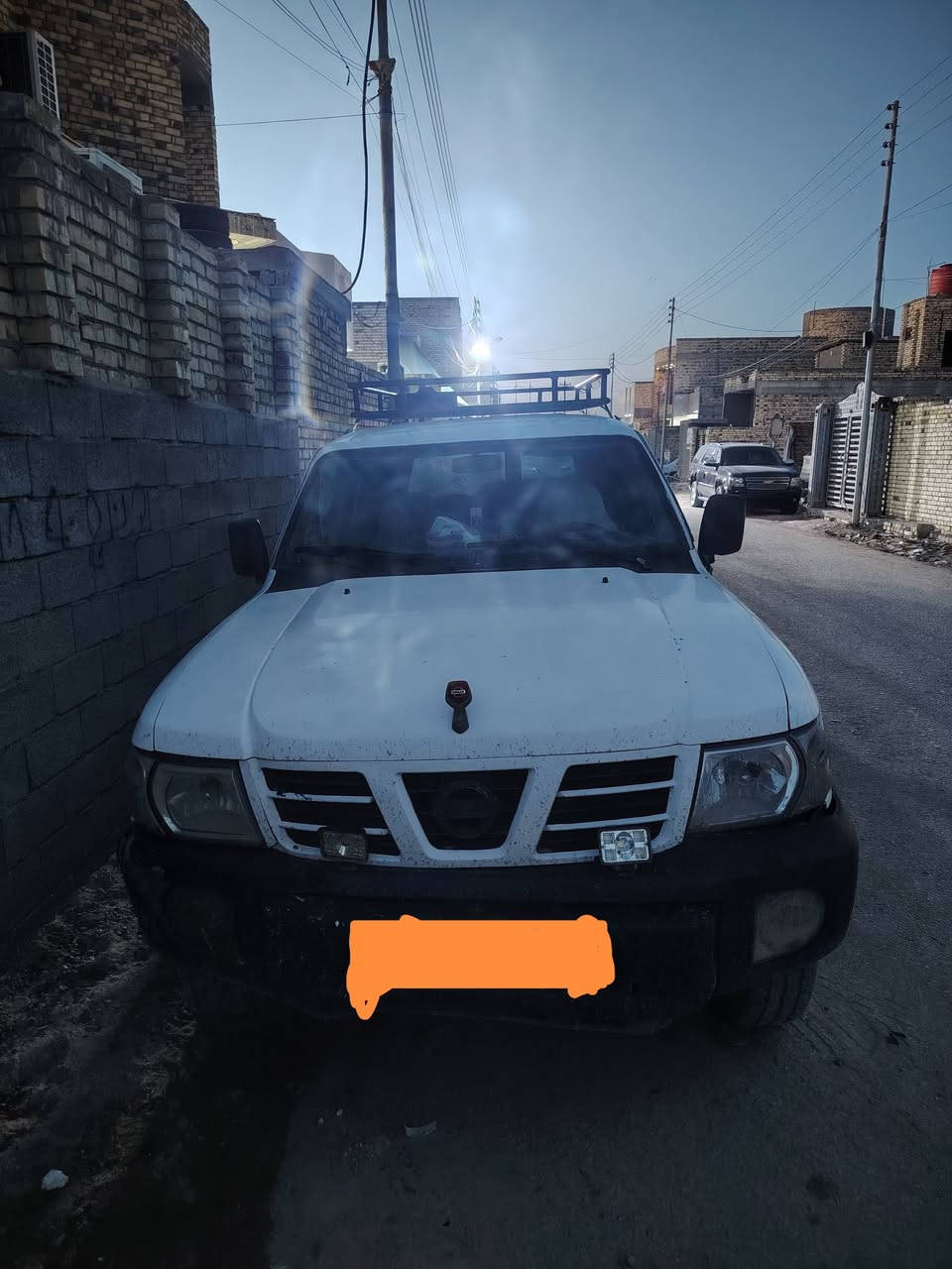 السلام عليكم سياره نوع نيسان باترول موديل2002 ادوات بدون رقم محركها الابلادي 6 سلندر بيها منظومه غاز 120 لتر السعر 50 ورقه وبيها مجال العنوان ميسان الاعماره منطقه حجي حسن الامسيجه الرقم ***********
