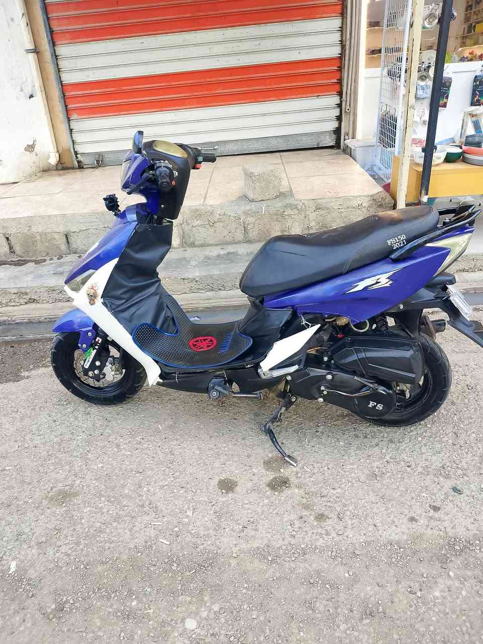 سلام علیكم ماطور fs  مودیل 2021  كلش نضیفه نكره سلف و هندر محرك بیها شویه بخار مابیها نقص سعرها 350 و بیها مجال مكاني كركوك روناكي ***********
