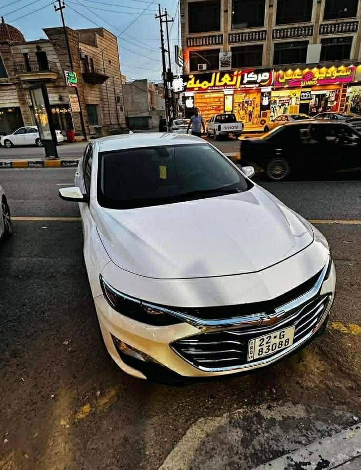 مكلف بلنشر للبيع ماليبو ٢٠٢٢ lt
محرك ١٥٠٠ توربو 
بصمة ابواب 
بصمة تشغيل 
تشغيل عن بعد 
شاشة كار بلي 
تدفئة بالكشنات 
مبدل بابين عكس السايق بلادي بدون صبغ 
وبيها الجملغ الخلفي رش
سياره جاهزة السعر 128 
مكان السيارة محافظة صلاح الدين 
***********
