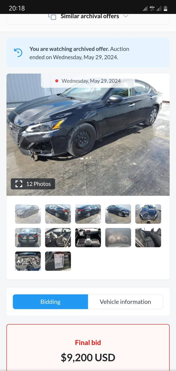 Altima 2024 S
ئەڵتیما ٢٠٢٤ ئێس  بە کلین داخڵ بووە
زۆر جوان و پاک ماشاءالله 
١٥٠٠٠ مایل / ٢٥٠٠٠ کێلۆمەتر ڕۆشتووە 
سەنەوی تا ٢٠٣١ 
بێ بۆیاخ
بێ گۆڕاوی
بەس ئێرباگی سوکانی و ژێر قاچی تەقییوە و دانراوەتەوە 
ڕەسمی ڕووداوەکەی و سۆنارەکەی لەگەڵ دانراوە
مواسەفاتی ئێس ە ناسراوە بەس بۆ ئەوانەی شارەزاییان نییە:
Emergency Stop
خەتی جادە
کامێرا
شاشە بچوک
Auto stop 
بەسمە و شغالە
ئاوێنە ڕادار
کامل تەحەکومی سەرسوکان
تەحدید سورعە
.....
نرخ ١٧٣ مامەڵە
کڕیار نامە بنێرێت یان تەلەفۆن بکات 
لە سلێمانیم
زانیاری زیاتر 
*********** 
WhatsApp/Viber
.......
التيما اس ٢٠٢٤ 
سنويه جديد لحد ٢٠٣١
بدون صبخ او تبديل
ماشيه ١٥٠٠٠ مايل او ٢٥٠٠٠ كيلومتر 
صوره حادث موجود مع سونار
مواصفات اس معروفه
سعر ١٧٣ مجال 

مکان السيارة السليمانية 
اي استفسار تواصل
*********** 
WhatsApp Viber

