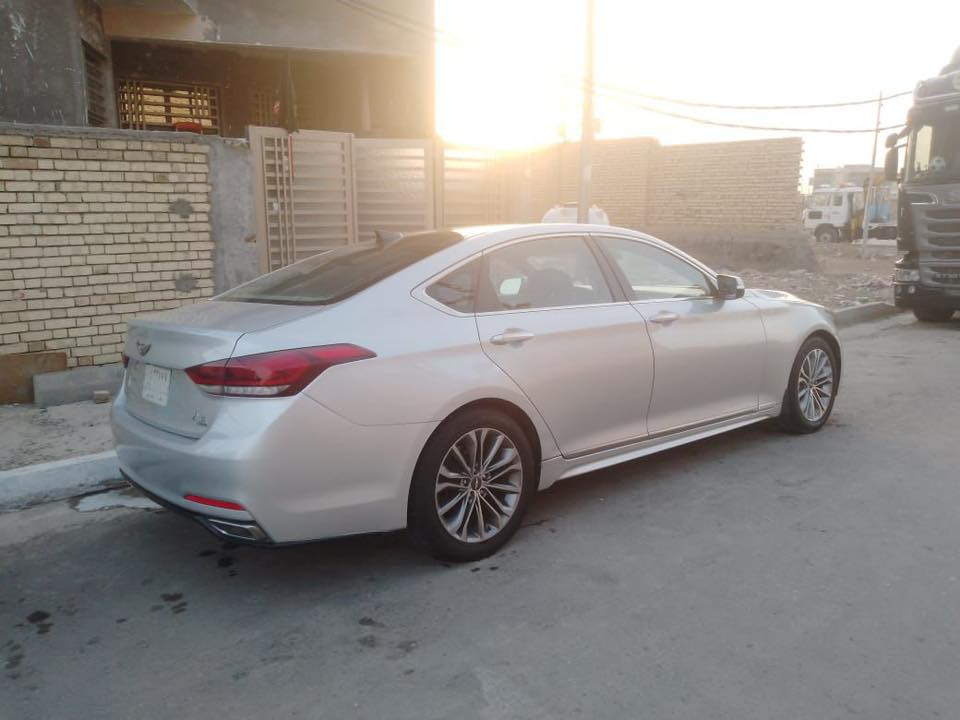 السلام عليكم
للبيع

جنسس g80 موديل 2015

Sport package 

المحرك v6 3.8  تنفس طبيعي كت سبورت

الحادث مقدالبنيد صطحي وجاردالجملغات الاماميه وراشن 

العداد 135 

رقم السياره بغداد مميز 

مكان السياره ميسان

المواصفات 

رادارات ٣٦٠ درجه 

كامرات ٣٦٠درجه 

تحديد مسار 

حساسات اماميه و خلفيه

نقطه عمياء 

أناره ترحيبيه 

بانوراما

تدفئة و تبريد الكشنات الاماميه 

تدفئة الكشنات الخلفيه

تدفئة مقود 

برده خلفيه 

بردات جانبيه

ثلاثة انظمة قيادة 

اوتوهولد

كشنات خزن

للبيع او مراوس ***********
