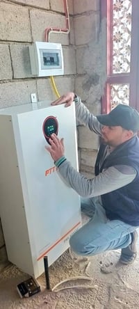 منظومة شمسية • بطارية 15 كيلوواط • الشرقاط صلاح الدين