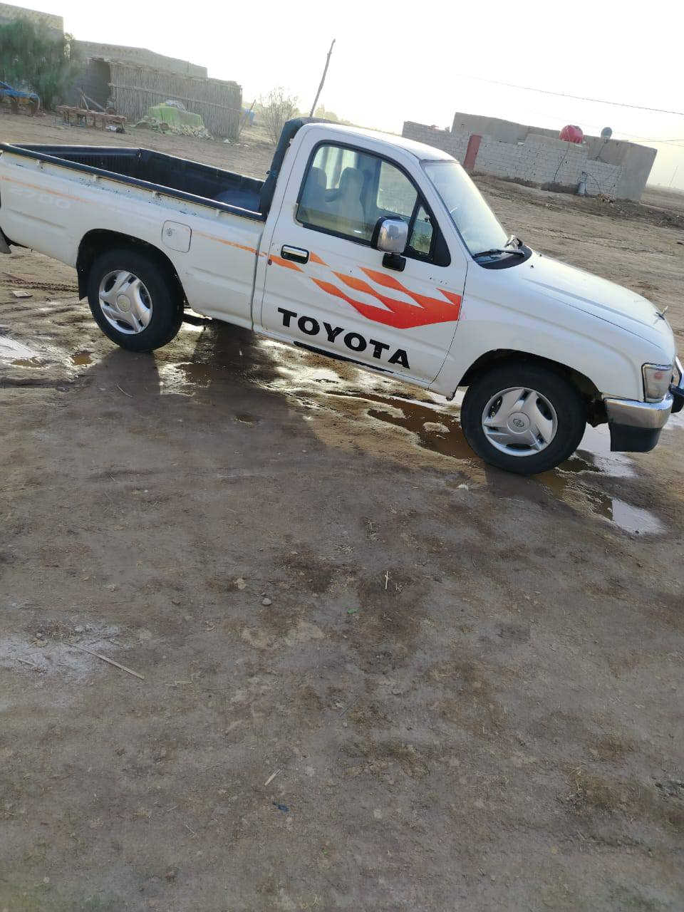 بيكم تيوتا موديل 1998 للبيع
مكفولة بلاديا السيارة. كير محرك اكسن كله شريكة مامفتوح بيها برغي تختم تاير باتري كله جديد

سيارة جاهزة مال جناي ما اذب علية الف

رقم واسط مشروع وطني بسمي مداور ثاني يوم 

سعرها 70 وبيها مجال

مكاني ذي قار سيددخيل

***********
