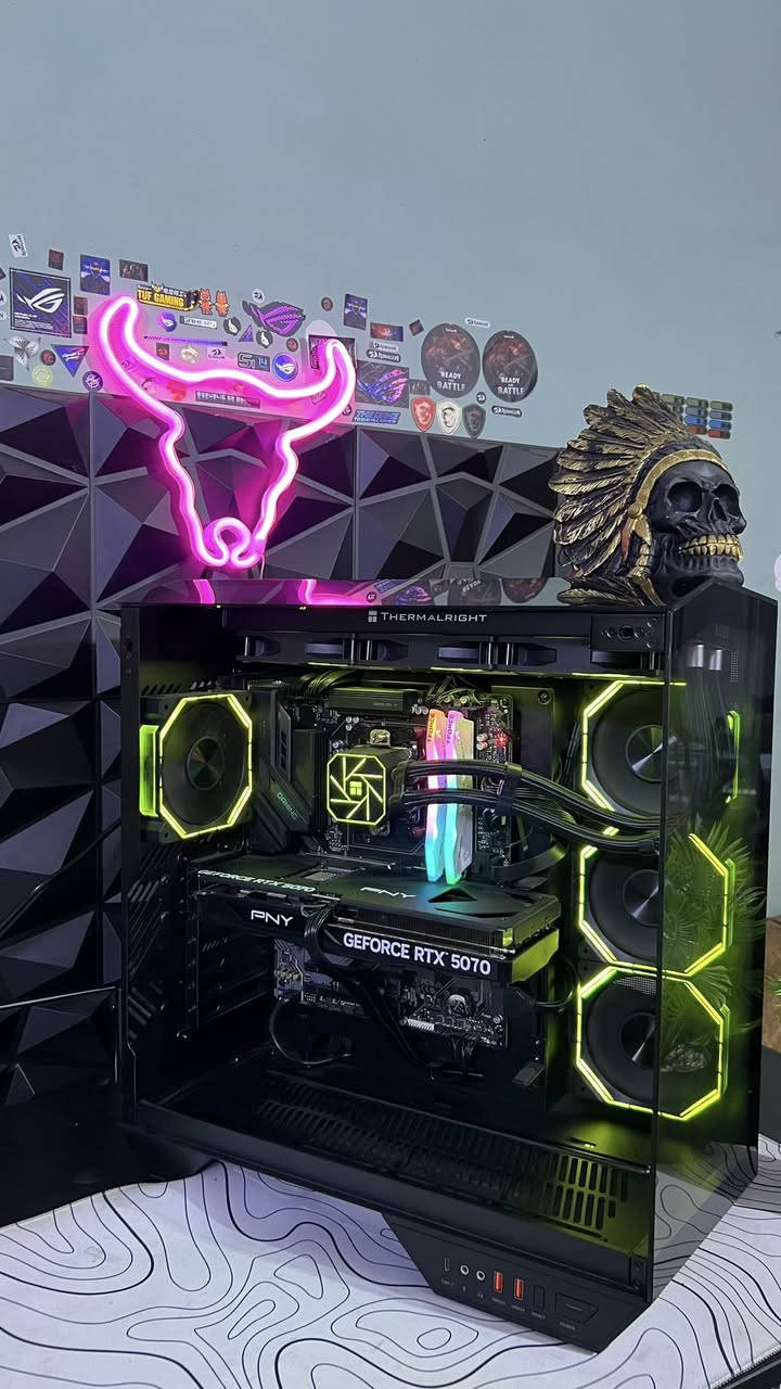 سلام عليكم تجميعه مستعمله بعدهي بجيسه سعره
مليونين و٤٧٥ الف مواصفاته:

CPU: RYZEN 7 7800X3D
GPU: RTX 5070 PNY TRIPL 3FAN 12GB OC
MOTHERBOARD: B850 GIGABYTE GAMING WIFI6 DDR5
RAM: 2*16 32GB T.FORCE WHITE 6000HZ DDR5 CL38
HARD: NMVE M.2 WD BLUE SN5000 1T GEN4
WATER COOLER: THERMALRIGHT AQUA ELITE 360MM BLACK
POWER SUPPLY: 750W SEGOTEP PCEL 5
CASE: DY470 MID TOWER DARK FLASH BLACK

مكاني بغداد حي جميله


**إذا كنت صاحب هذا الإعلان وتريد حذفه لأي سبب، رجاءا أرسل رسالة إلى الدعم الفني**
