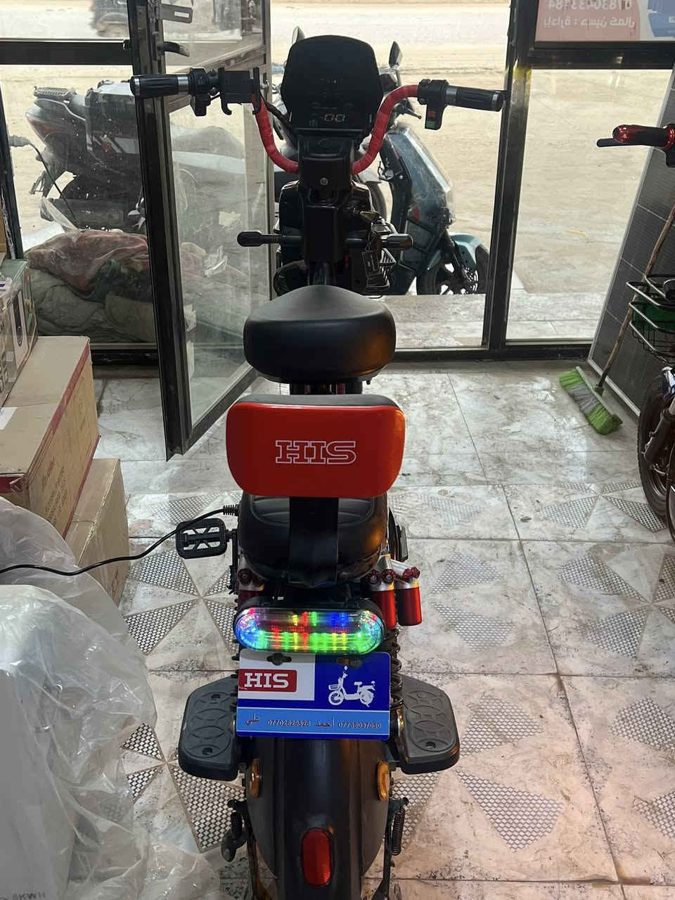 بايسكلات شحن عدد 2
سلام عليكم.1 بايسكل . شحن HIS حجم 20    بطاريات  عدد5. استخدام قليل جدا 

السعر 500. لستفسار  اتصال 

 2 بايسكل شحن NEW   حجم 14  بطاريات  عدد 4  اسخدام قليل. السعر 300  

لاستفسار اتصل 

***********.  

عنوان ناصريه سوق الشيوخ
