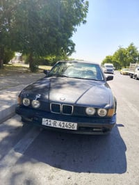 بيئم 735 موديل 1992 محرك 6 رقم بغداد تحويل مباشر سيارة   كير محرك حداد...