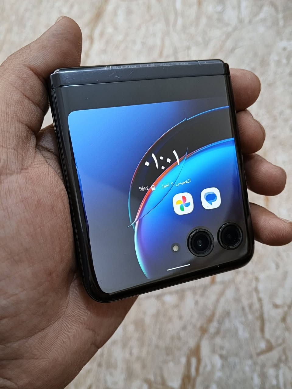 موتورلا ريزر 40 الترا
ذاكره 256 رام 16 معالج سناب دراكون 8+gen1
شاشه 165 هيرتز 
الجهاز بلادي وكله شغال 
 ملحقات فقط شاحنه


**إذا كنت صاحب هذا الإعلان وتريد حذفه لأي سبب، رجاءا أرسل رسالة إلى الدعم الفني**