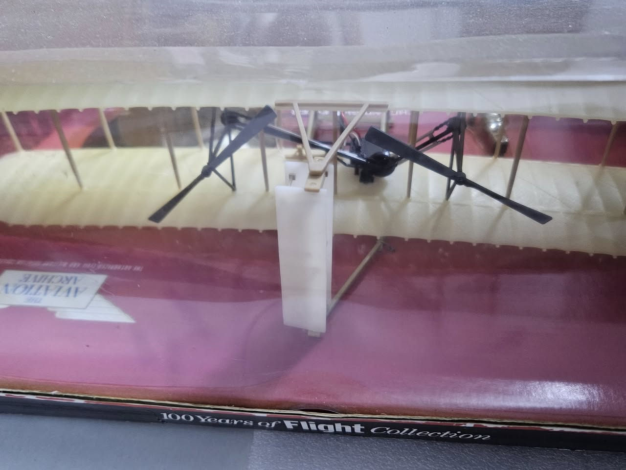 السلام عليكم
نموذج تجميعي لطائرة "رايت فلاير" (The Wright Flyer) بمقياس 1:32، من إنتاج شركة كورجي (Corgi).
نوع المنتج: نموذج طائرة تاريخية قابل للجمع.
المقياس: 1:32 (حجم تفصيلي دقيق)
السعر : ٦٥


**إذا كنت صاحب هذا الإعلان وتريد حذفه لأي سبب، رجاءا أرسل رسالة إلى الدعم الفني**