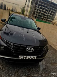 للبيع توسان موديل ٢٠٢٣ وارد امريكي حادث جانبي باب السايق وحافه الجاملغ...