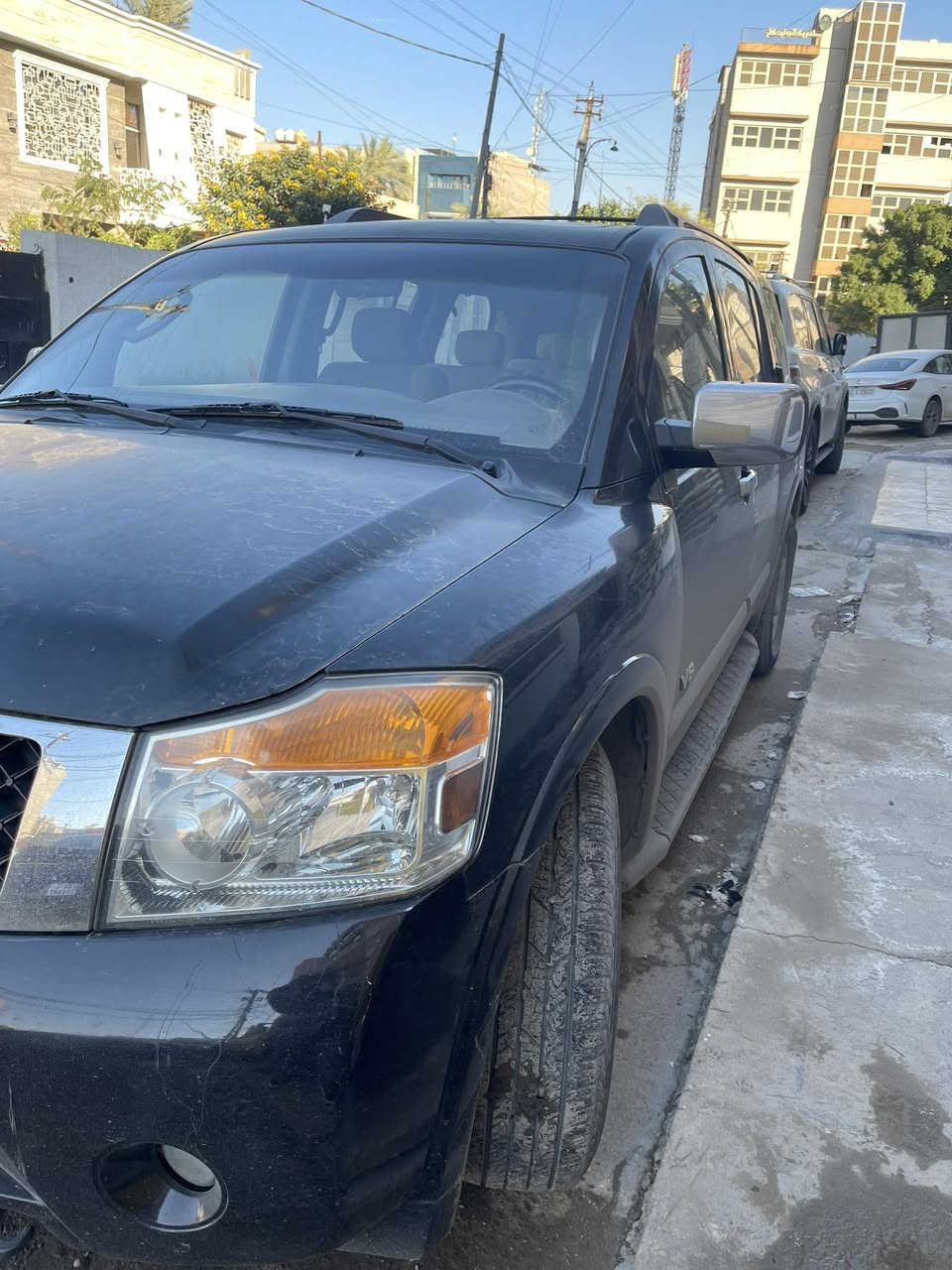 ارمادا 2008 للبيع بدون حادث بغداد  اللون زيتوني الرقم الانكليزي الحديث  السعر 120 ورقة باسمي السيارة موجودة في بغداد المنصور ***********
