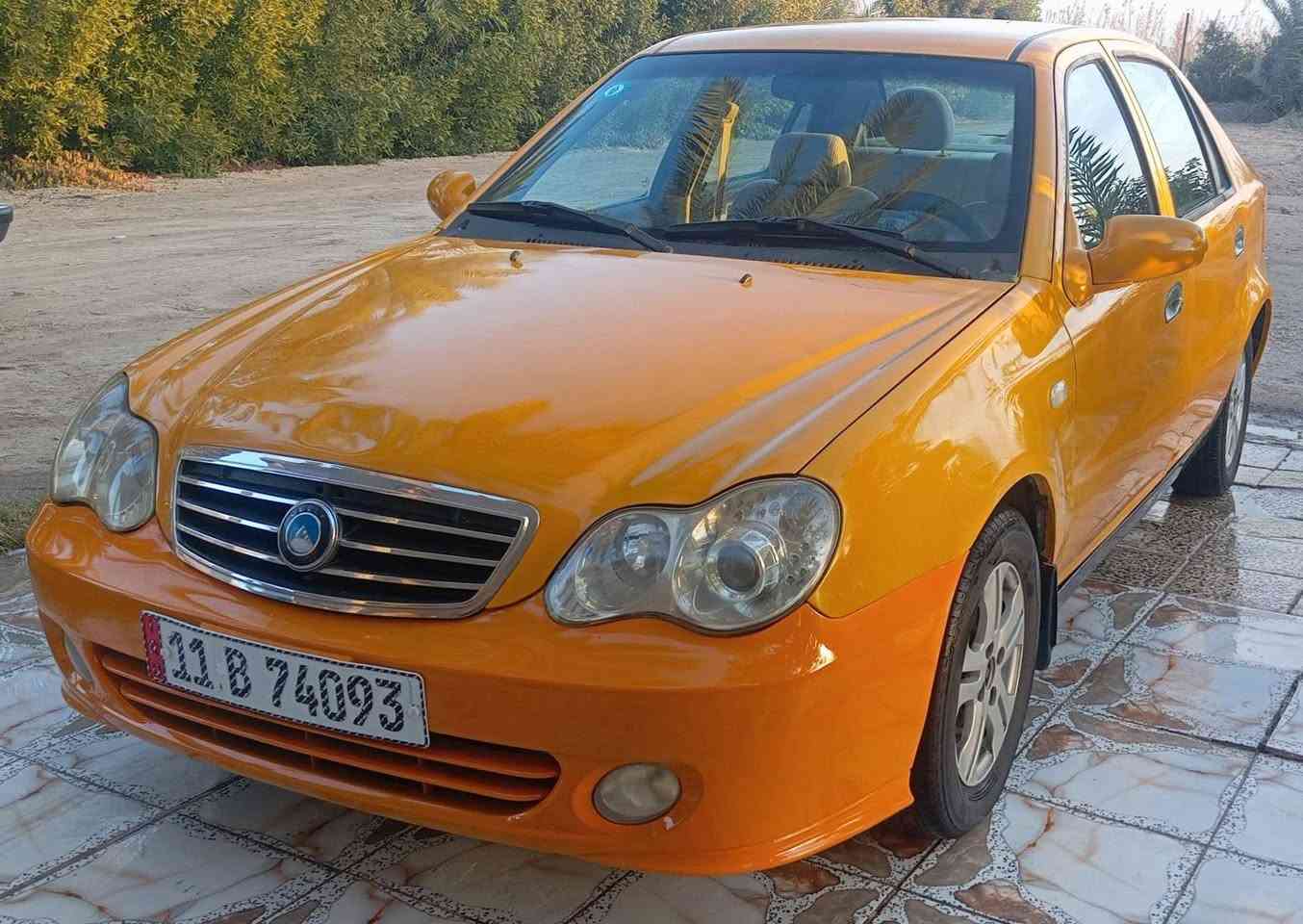 سلام عليكم للبيع
جيلي سي كي موديل 2013 رقم بغداد تحويل مباشر  مكفوله من حادث بيهه صبغ جاملغ امامي الأيمن والايسر اثر شخوط فقط كير ومحرك مكفولات صدر امامي خلفي جديد تخم تاير جديد كهربائيات شغاله 
السعر 40 وبيهه مجال 
المكان بابل المسيب
الاتصال ***********
