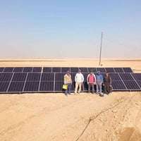 مكتب اليزن • الطاقة الشمسية • بطاريات ليثيوم