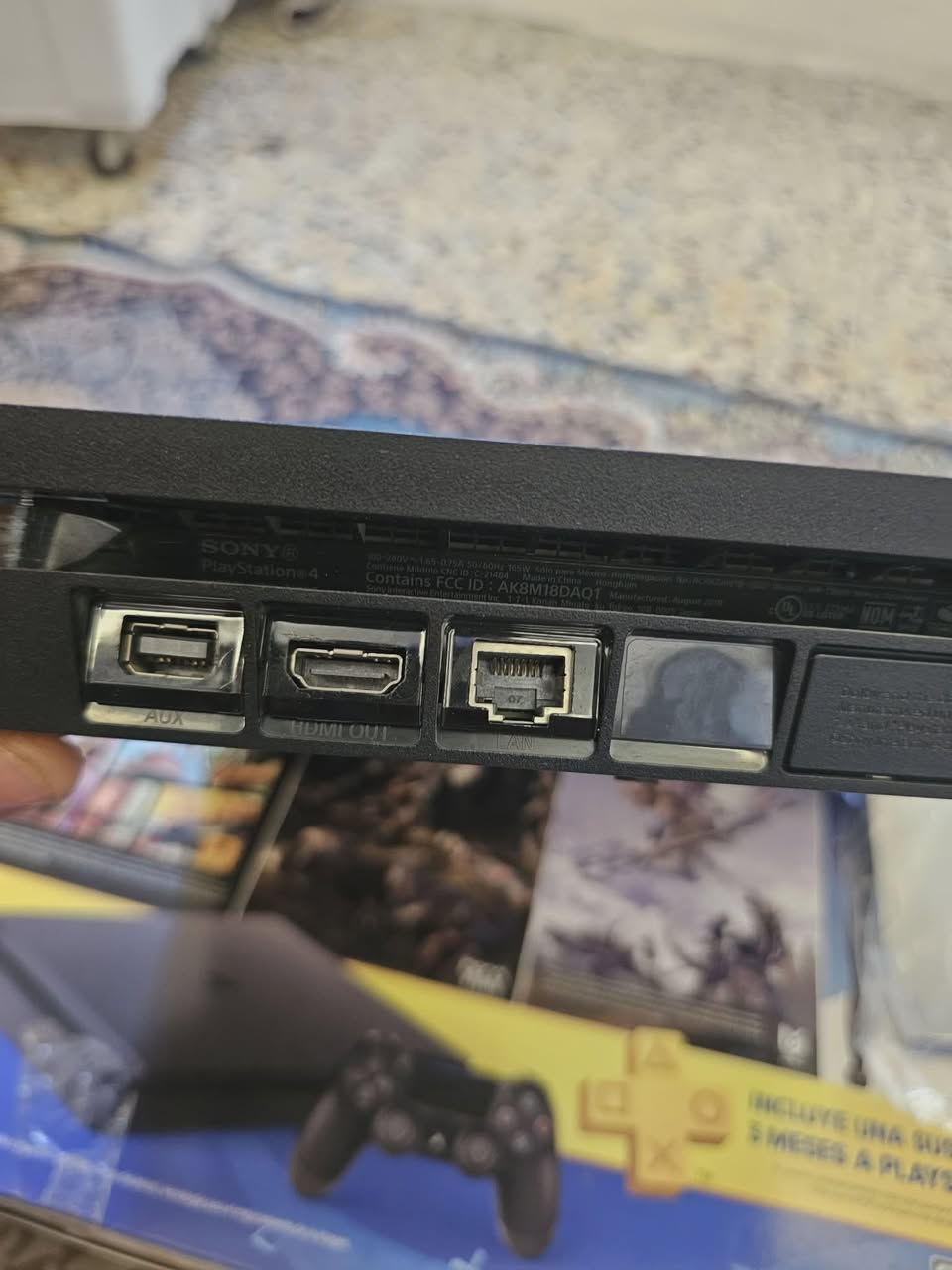 للبيع او المرواس بمهكر 250 وبي مجال بلي فور 1 تيرا
جهاز لا مفتوح ولا مصلح  شوفت عينك 

جوستك عدد1   اصليه

ملحقاته كلها ويا الاصليه 

يوبي اس نضيف شغال

مكاني بغداد الشعله

ملاحضه الجهاز استخدام قليل جداً


**إذا كنت صاحب هذا الإعلان وتريد حذفه لأي سبب، رجاءا أرسل رسالة إلى الدعم الفني**