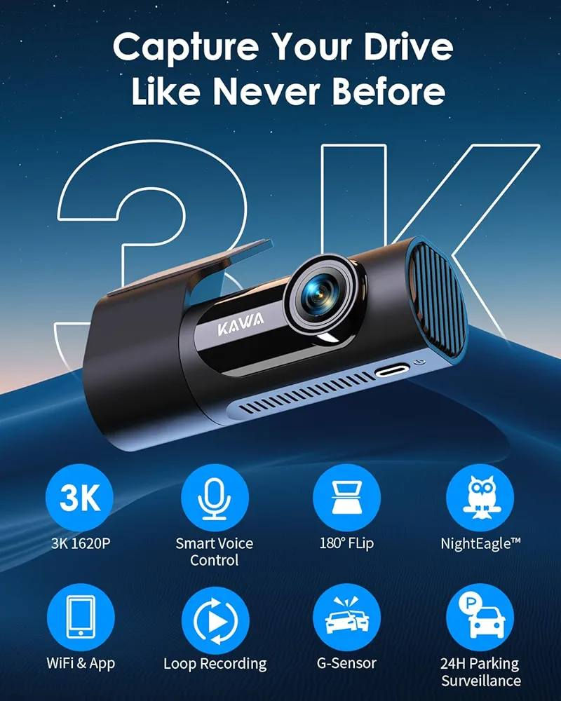 كاميرا كاوا داش كام 3K مع تحكم صوتي، تتضمن بطاقة ذاكرة SD سعة 32 جيجابايت، كاميرا داش كام واي فاي للسيارات، نظام مراقبة المحرك NightEagl، كاميرا داش كام أمامية صغيرة مخفية، مستشعر G، تسجيل متواصل، وضع ركن السيارة على مدار 24 ساعة

السعر 50 الف


**إذا كنت صاحب هذا الإعلان وتريد حذفه لأي سبب، رجاءا أرسل رسالة إلى الدعم الفني**