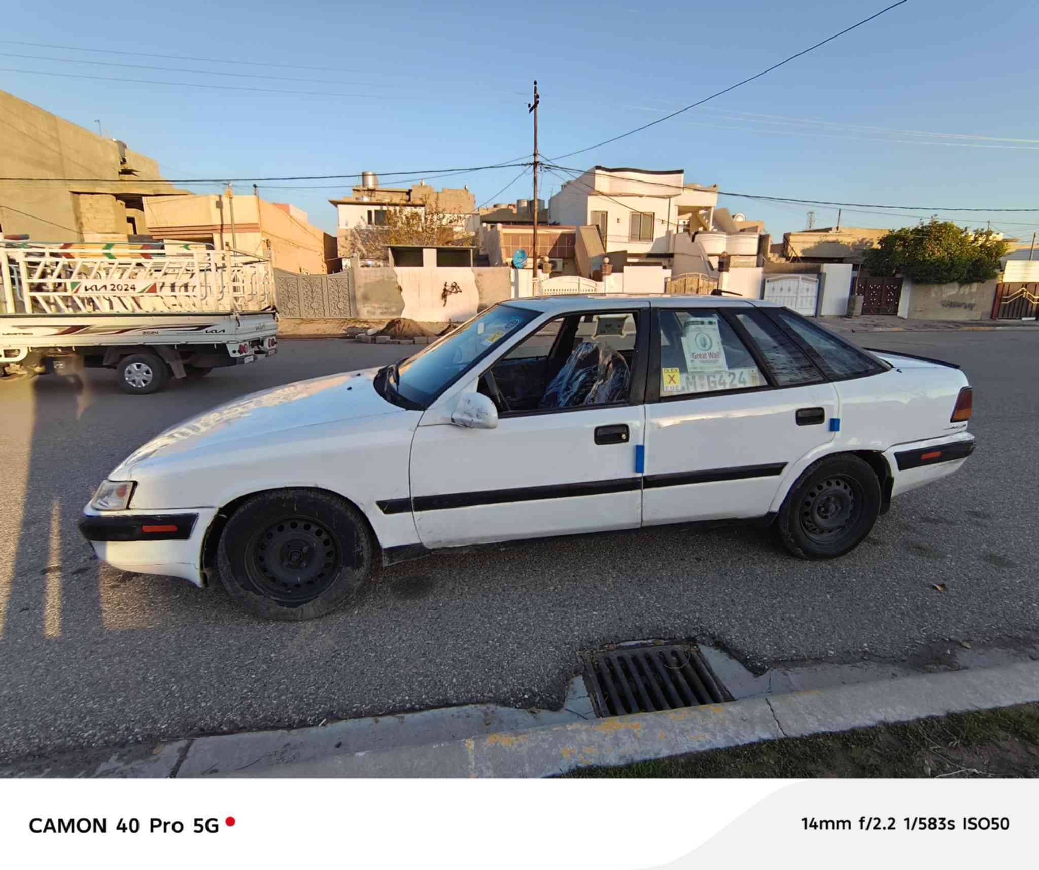 للبيع دايو اسبيرو موديل 1995 كير اتوماتيك رقم كركوك الماني سنويه عضم عاج وبطاقه بانزين بشرط الوكاله وتحويل ولغرامات السياره تبريد شغال ودافئا  تخم تايرات باتري جديد دخال خارج جديد صدر امامي وخلفي جديد 
جامات كلها كهربا كهربائيات كلها شغال مسجل شاشه  وسمعات سعرها 27 مجال عنواني كركوك ***********
