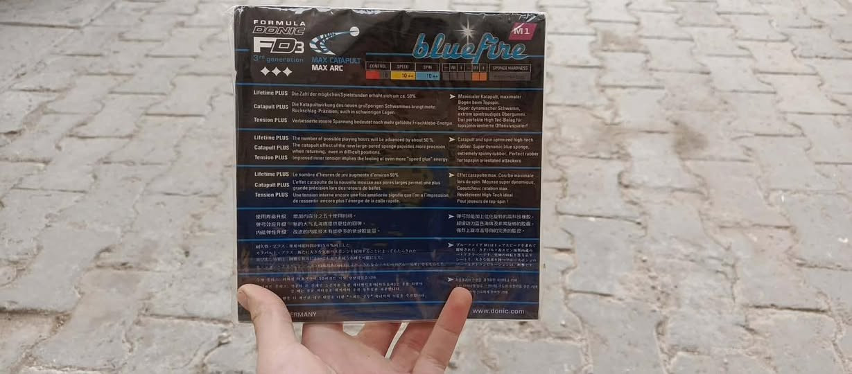 أداء صُمّم للاعبين الذين يبحثون عن السيطرة الكاملة على الطاولة.
سبن قوي يمنح الكرة قوسًا حادًا، وسرعة عالية تجعل هجومك أكثر خطورة.
بفضل تقنيته المتطورة وإحساسه الدقيق، يمنحك ثقة في كل ضربة من أول تبادل حتى نقطة الحسم.
عندما تجتمع القوة مع التحكم… تبدأ المباراة الحقيقية.
كل هذا وبسعر 45000 الف فقط يوجد توصيل فقط بغداد


**إذا كنت صاحب هذا الإعلان وتريد حذفه لأي سبب، رجاءا أرسل رسالة إلى الدعم الفني**