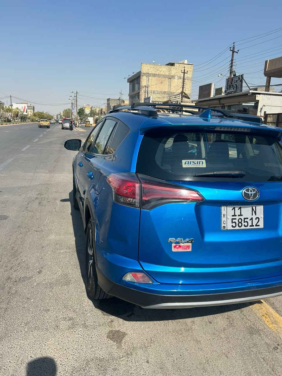 تويوتا رافور موديل 18 فول موصفات فتحه بصمه 
ماشيه 80miالسياره رقم بغداد بسمي صور الادث مرفق بل منشور شاصي لغد مكفول سعر 168 

مكاني زعفرانيه اربع شوارع ***********
