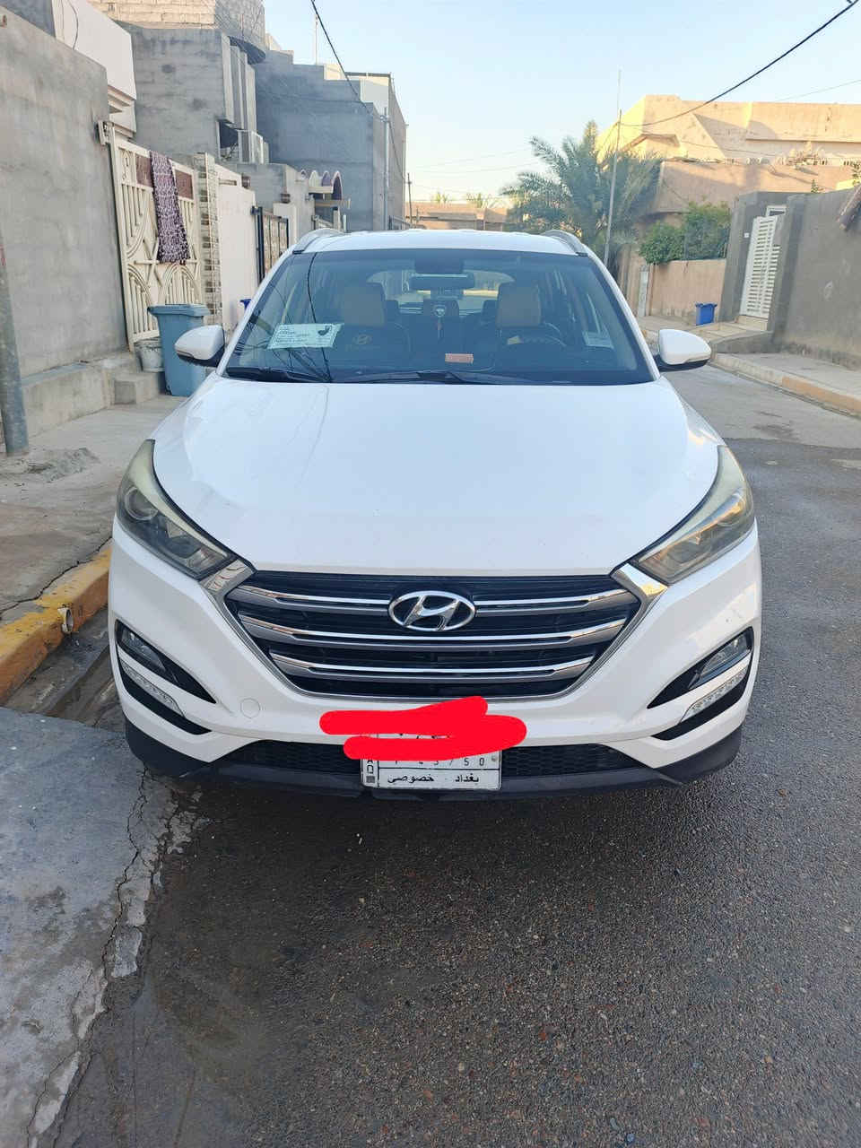 للبيع توكسان خليجي لون ابيض شركة الكاصد مكينة دوش ماشية ٨٦ موديل ٢٠١٧ تجي استيراد خاص ميل وكيلومتر سايد بريك رجل سيارة كوري اصلي بيها قطعتين بارد فقط موضح بالصور مكاني المقدادية للتواصل ***********
