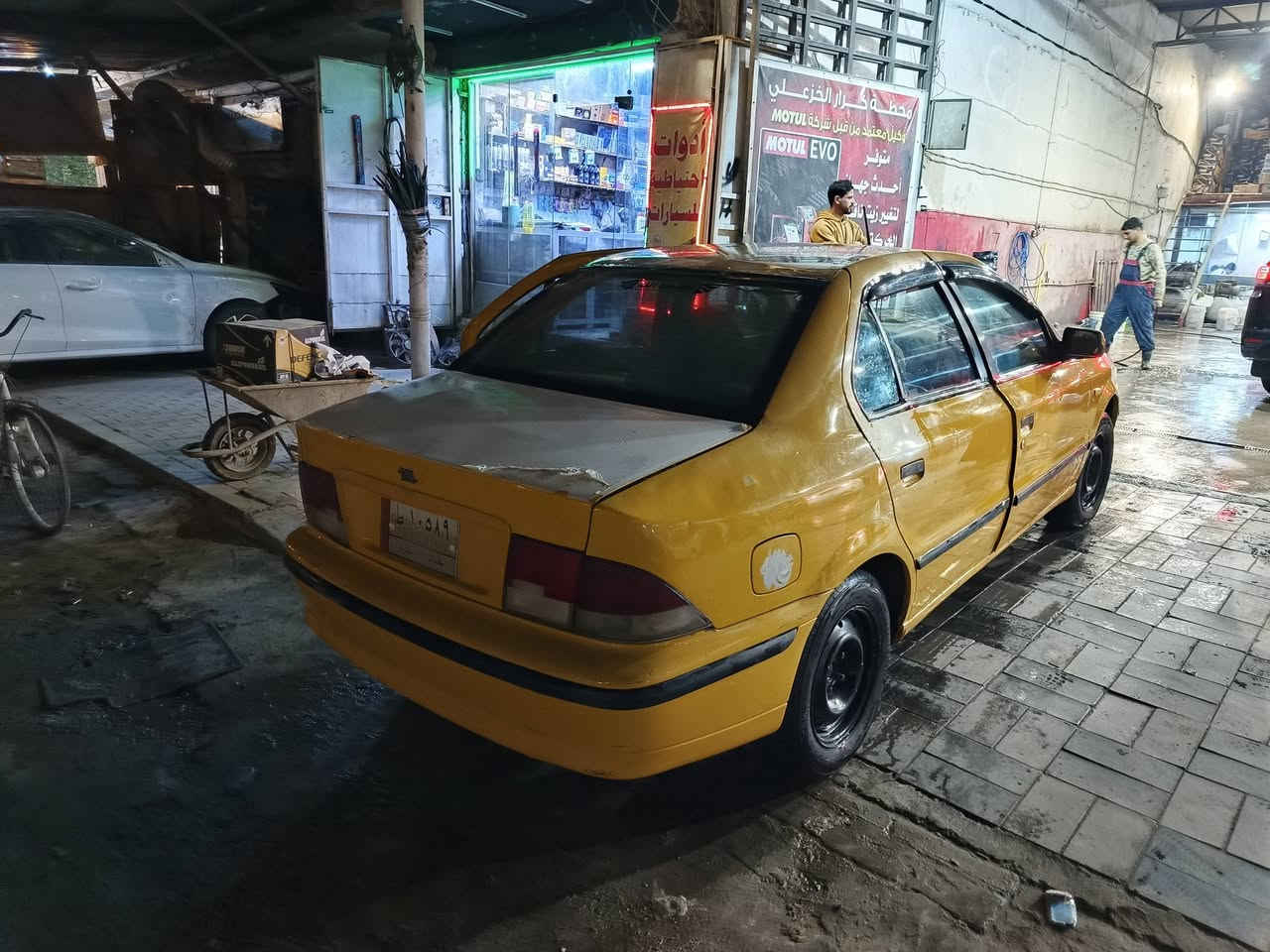 سمند للبيع موديل 2010 رقم بغداد مداور ثاني يوم سياره كهربائيات تخم تاير حداديه كله جديد بس مكينه صاطره كير جديد عنواني نجف *********** السعر 18
