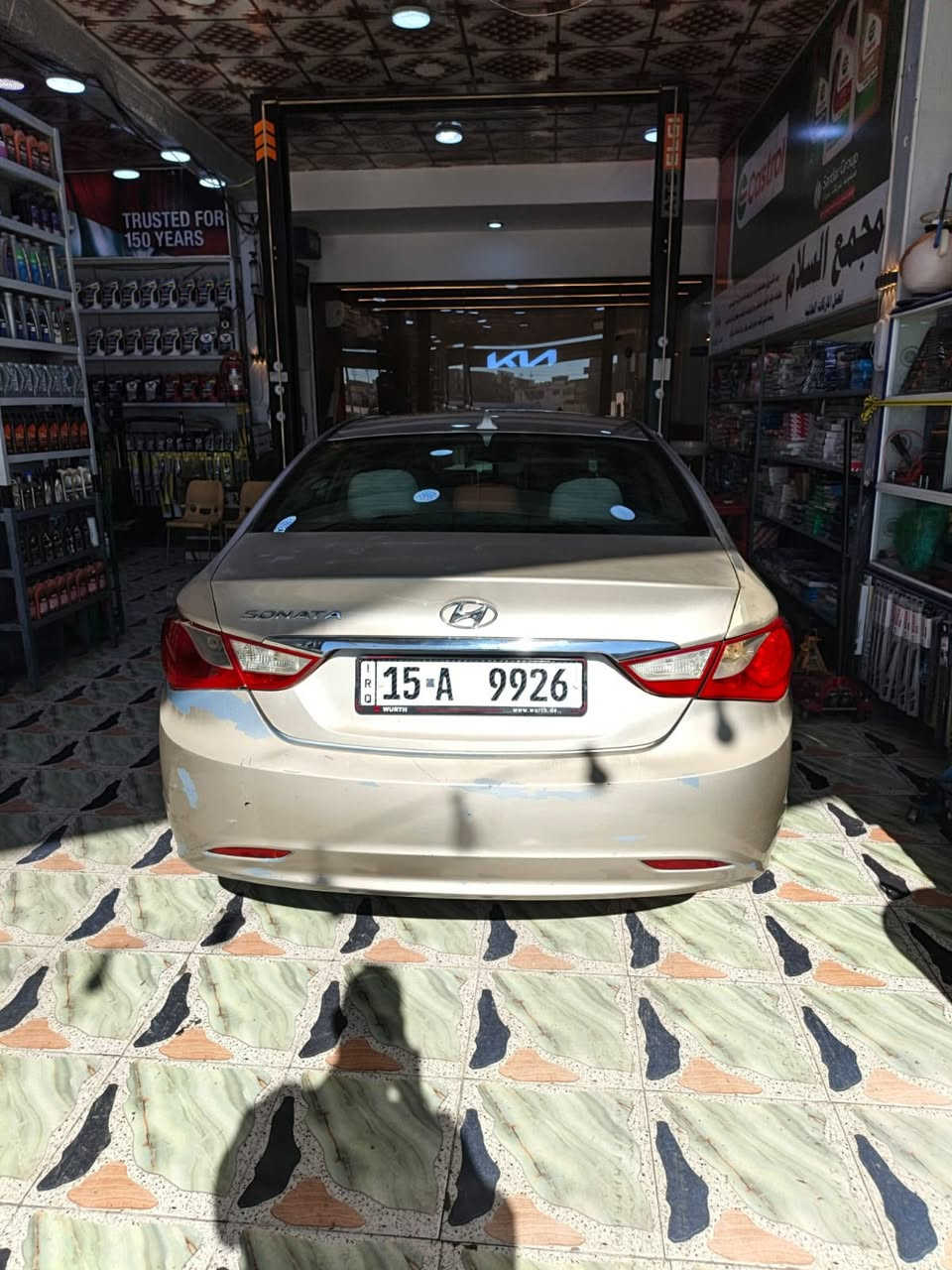 للبيع سوناتا 2011 أمريكي 🇺🇸
السيارة حادثها بأمريكا (جاملغ خلفي) – البيع أو مراوس حسب القناعة.
اللون: ذهبي ✨
بيها جراد خفيف .
المحرك والكير بحالة ممتازة، خير من الله وما بيها أي مشاكل 
السيارة نظيفة مثل ماموضح بالصور
اللي عنده اي استفسار يتواصل خاص 📩
او التواصل مع الرقم ***********
المكان الانبار الرمادي
