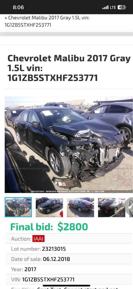 سلام عليكم ماليبو 2017 حداث مرفق الصور البيع سعر 93وبيها مجال حك الجيه  او مراوس حسب القناعه عووان بغداد ابو تشير رقم بسمي تحويل ثاني يوم ***********
