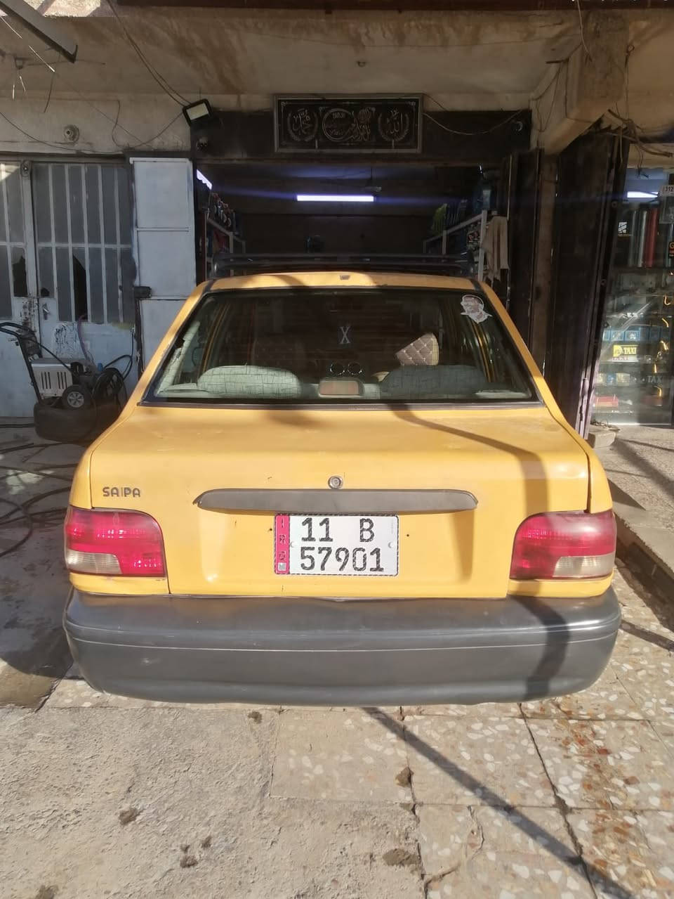 .
سلام عليكم سايبه ١٢ بسمي 
كير تبريد صدر تمام 
مكينه بيه رنكات 
شواصي معمره 
داخل مدوشم مكاني بغداد البياع 
شراي يخابر ***********
سعر ٢٣ بيه مجال بسيط
