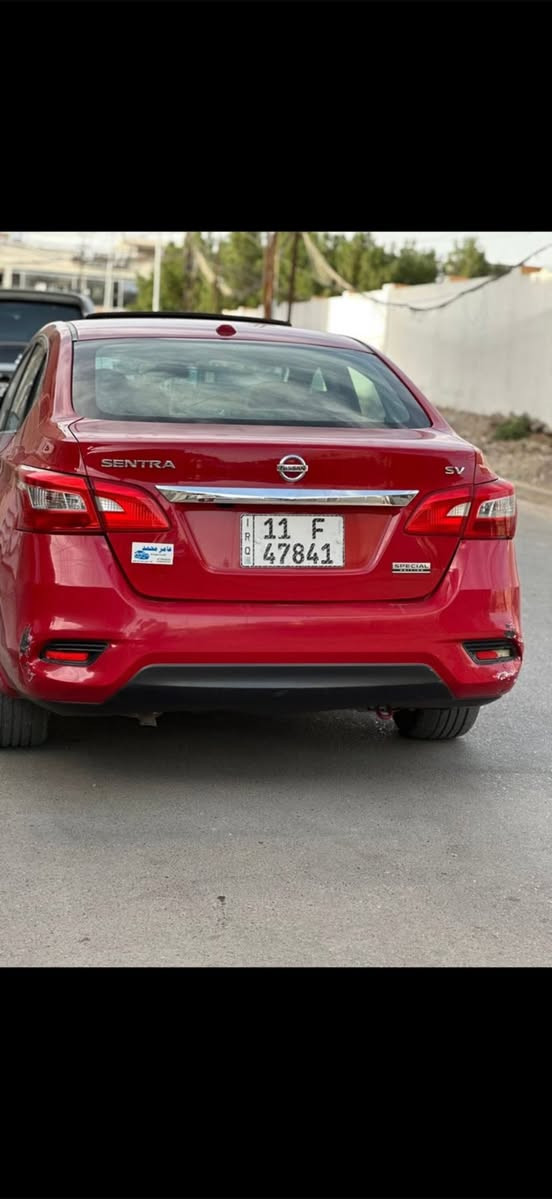 السلام وعليكم نيسان سنترا ٢٠١٩ فول رقم بغداد 
بيها ٤ قطع صبغ جاملغين وبنيد وشوي بالباب 
السياره فتحه بصمه شاشه جبيره كامره تحكمات ستيرن مكينته ١٨٠٠ ماشيه ٧٥  سعر ٩٨ ورقه مكاني بغداد غزاليه 
اي استفسار ***********
