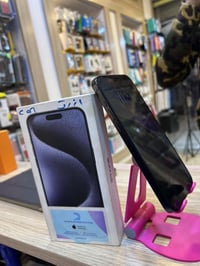 آيفون 15برو ماكس ذاكرى 256 بطاريه 94 عربي شرق اوسط  جهاز جديد حيل  الس...