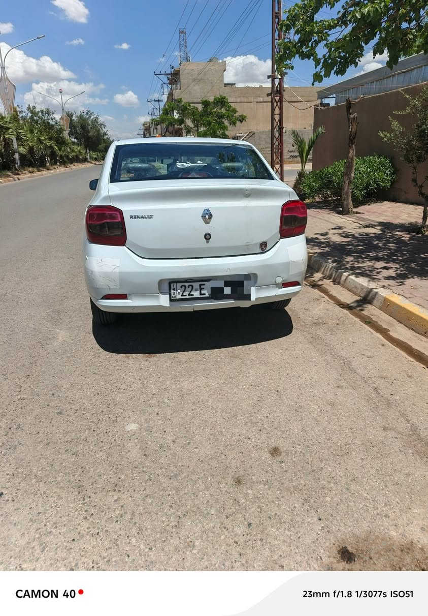 للبيع رينوه ٢٠١٦ سياره بيها قطعه بدون دواخل كير محرك تيارت تبريد كله شرط تحويل والغرامه سعره ٦٥ بيها مجال مكان سياره كركوك ***********
