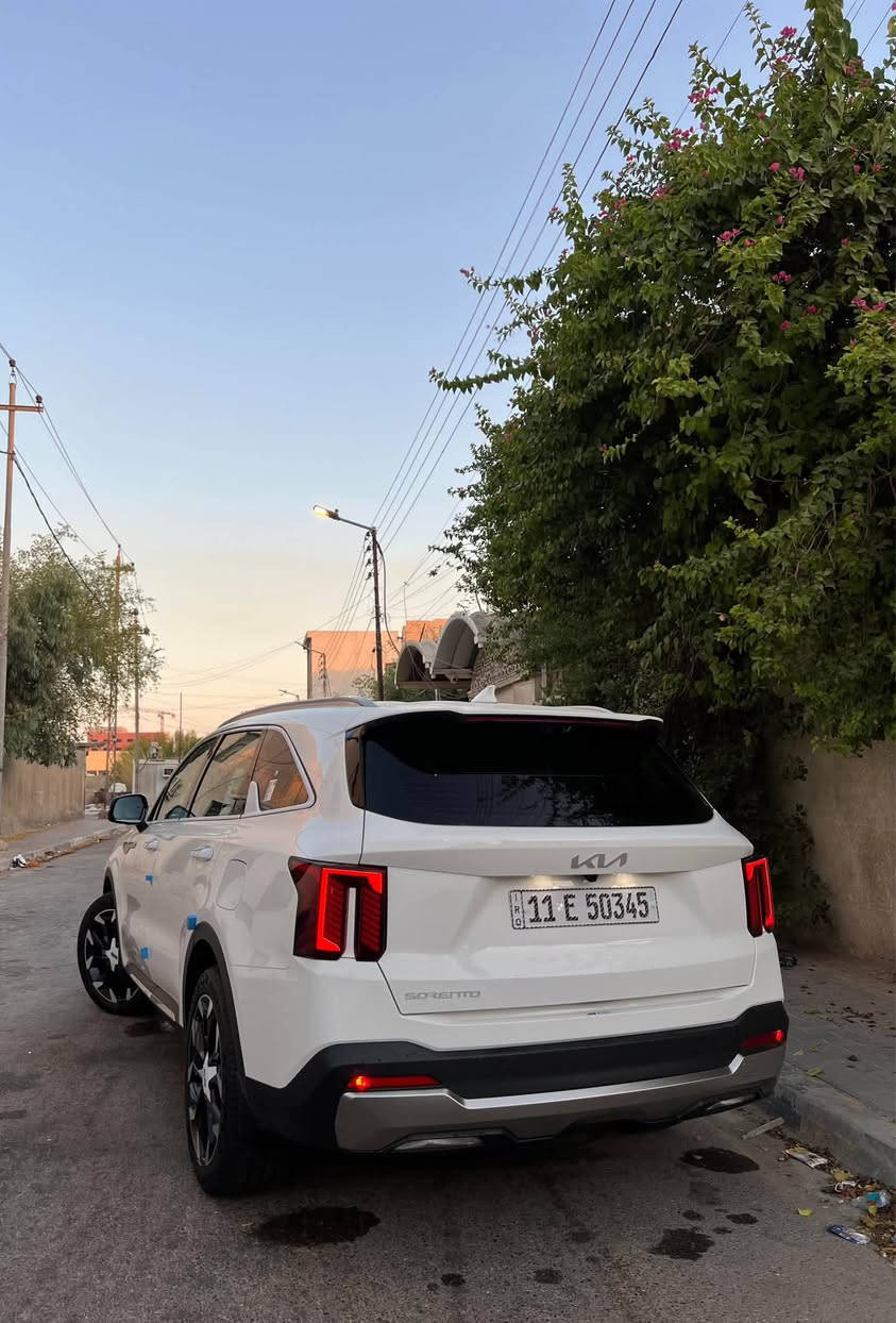 كيا سورنتو 2026 رقم بغداد ابسمي داتاشو كامرأتين ويل 20 ماشيه 3 الف زيرو 6 سلندر 3500 كفاله عامه من كلشي عينه كيجات مكاني بصرة شراي يتصل *********** وبيه خير ويدلل لبيع او مراوس
