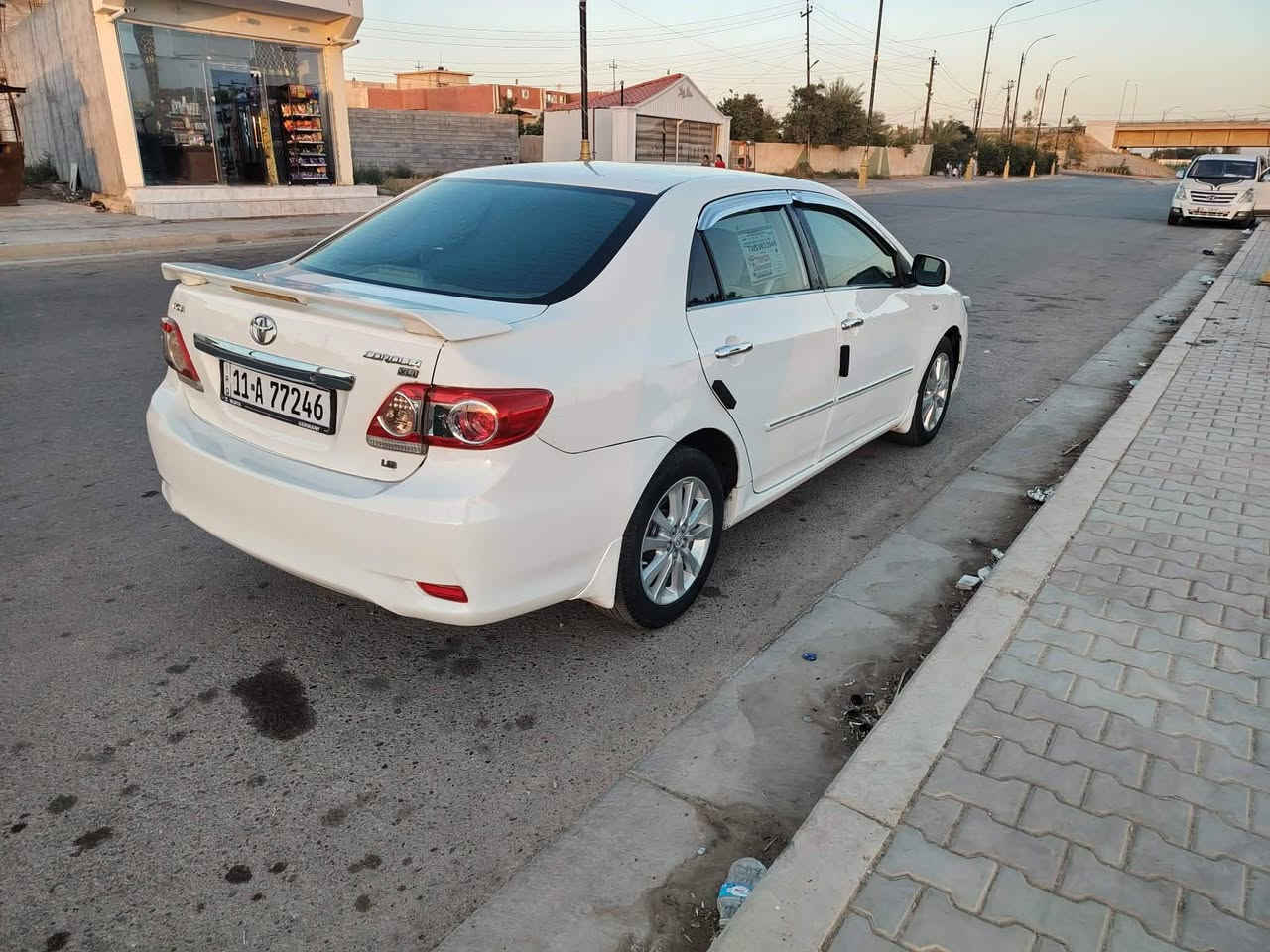 السلام عليكم 🖐🏻
______________
للبيع كورلا 2008 محدثه 2013 
رقم بغداد دولي 
محرك 1800
مكفوله من الضربه والتبديل والصبغ 
محرك كير مكفول 
تبريد ثلج 🥶
السياره جاهزة من كلشي ما ناقصه شي 
مكان السيارة: صلاح الدين _بلد _الضلوعيه 
للاستفسار الاتصال ع الرقم 
***********
