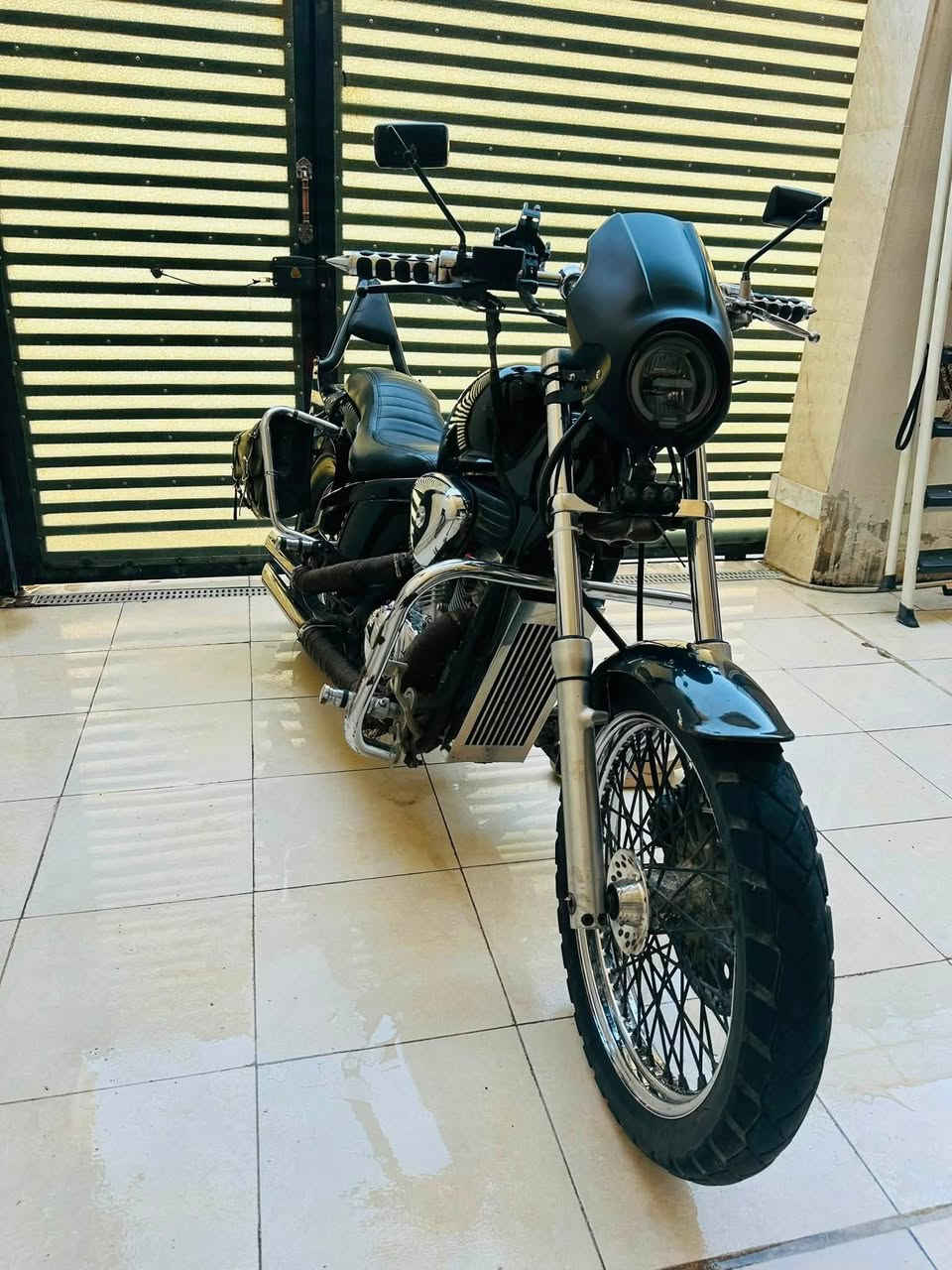السلام عليكم
هوندا ستيد 400cc
للبيع ارقام انكليزي بغداد تحويل ثاني
الدراجة كامله من كلشي. 
صالنصات رياضي وشادلهن كواتم 
زنجيل جديد
باتري جديد
دهن  بعدة جديد
فلتر بانزين جديد
محركها مكفول 
بنزات عندي بعدهن جديدة احتياط مشادهن

نقصها اشاير والي يحب اشدله اشاير تخم وانطيها كامله 
كهربائياتها شغاله كلها
***********
واتساب ***********
بغداد الدورة 
السعر 16ونص وبيها مجال بسيط
