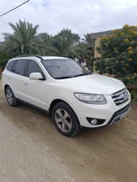 سنتافي 2012 فول مواصفات خليجي محرك سته سلندر فور ويل 4×4 بصمه فتحة سقف...