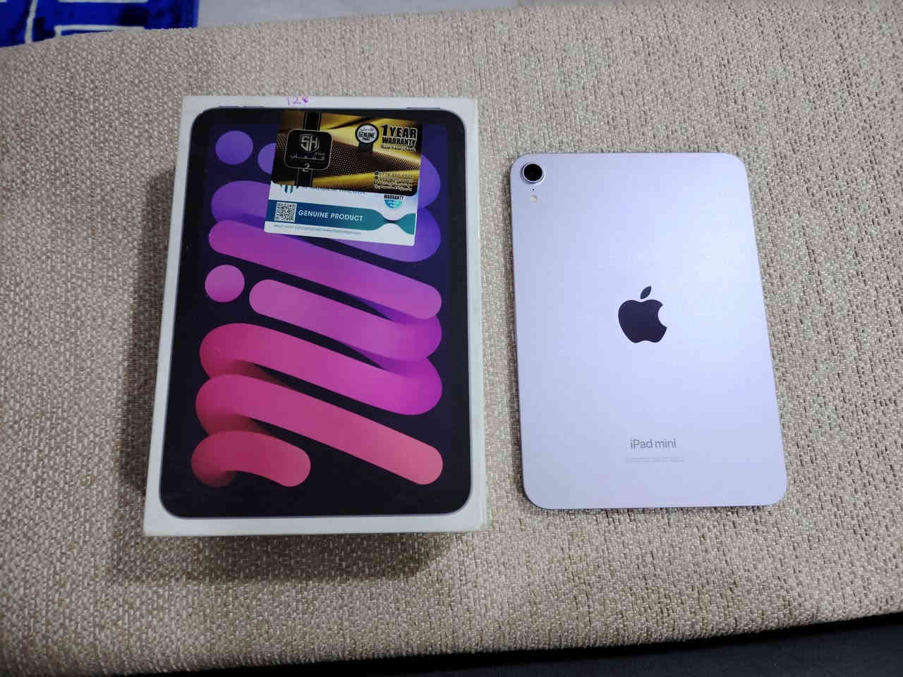 السلام عليكم ايباد مني 7 الحديث جهاز اخو الجديد مستعمل قليل حاله البطاريه ٪100 ذاكره 128 وكامل ملحقاته كارتون وشاحنه السعر 500 وبي مجال العنوان ميسان ابو رمانه الرقم ***********
