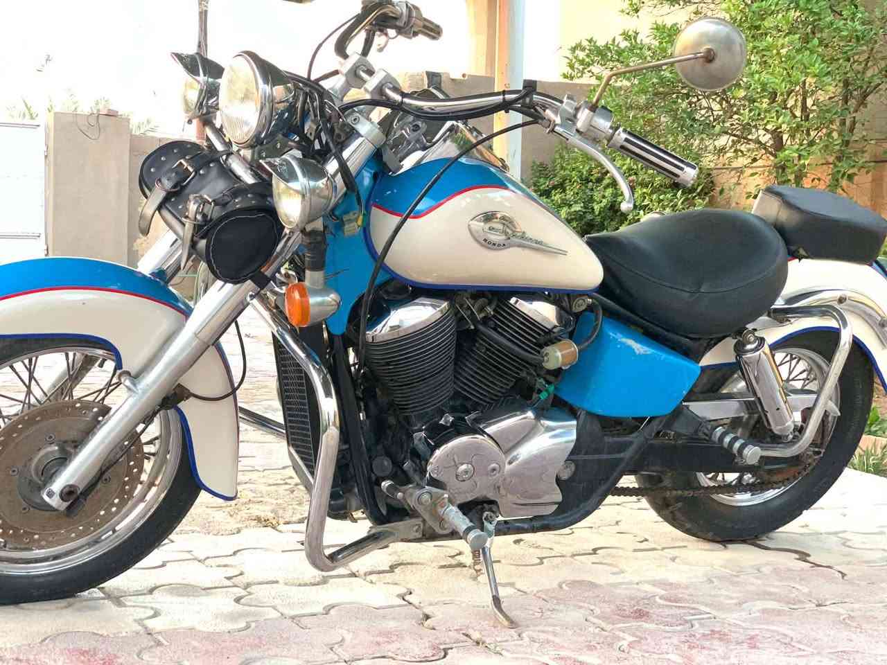 هوندا شادو400cc
السعر 13قفل من الاخير💙
بدون رقم اوراق كامله
مكينه كير كلجات مكفوله كهربيات شغاله صالنصات رياضي صوت طرب
دراجه نضافته كدامكم تراي ع لسانك وين ميعجبك مكانها 
بغداد البياع الشهداء 
مقابيل مطعم البديري *********** @الجميع
