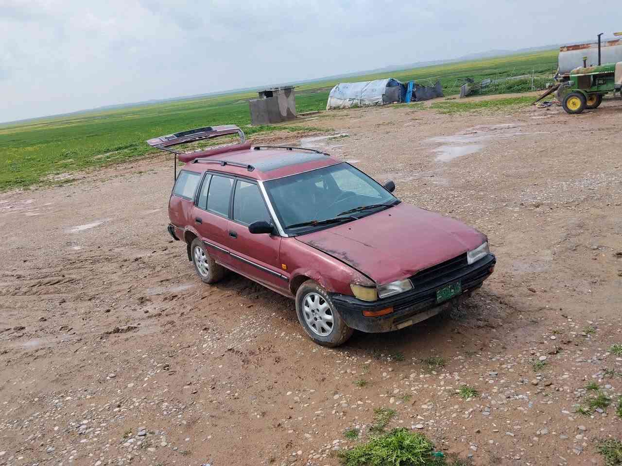 كورله موديل 93 سنويه واجهه الشرعي متوفي بيهه وكاله عامه مطلقه مكينه وكير واكسن وتايرات وطخم كلو شرط وايرمنيه كلهه شقاله السعر 12 وبي مجال قليل والمو شراي لايخابر 
***********
***********
