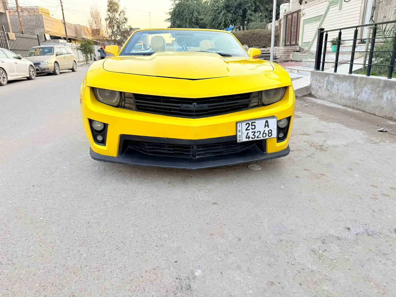 ***********
*********** للبيع
85 وبيها مجال
كمارو 2013  RT
تخم تاير ويل 20 كروم
صدر امامي خلفي جديد
مكينه وكير مكفولات 
باتري جديد
تدفئه تبريد
شاشاه وسستم صوت 
غرفه اول بارحه مدوشمه كلها للسياره
والسياره باسمي تحويل ثاني يوم
عنوان السياره بغداد الحسينيه / راشديه
شارع الجريخي قرب جامع اسد الله الغالب
