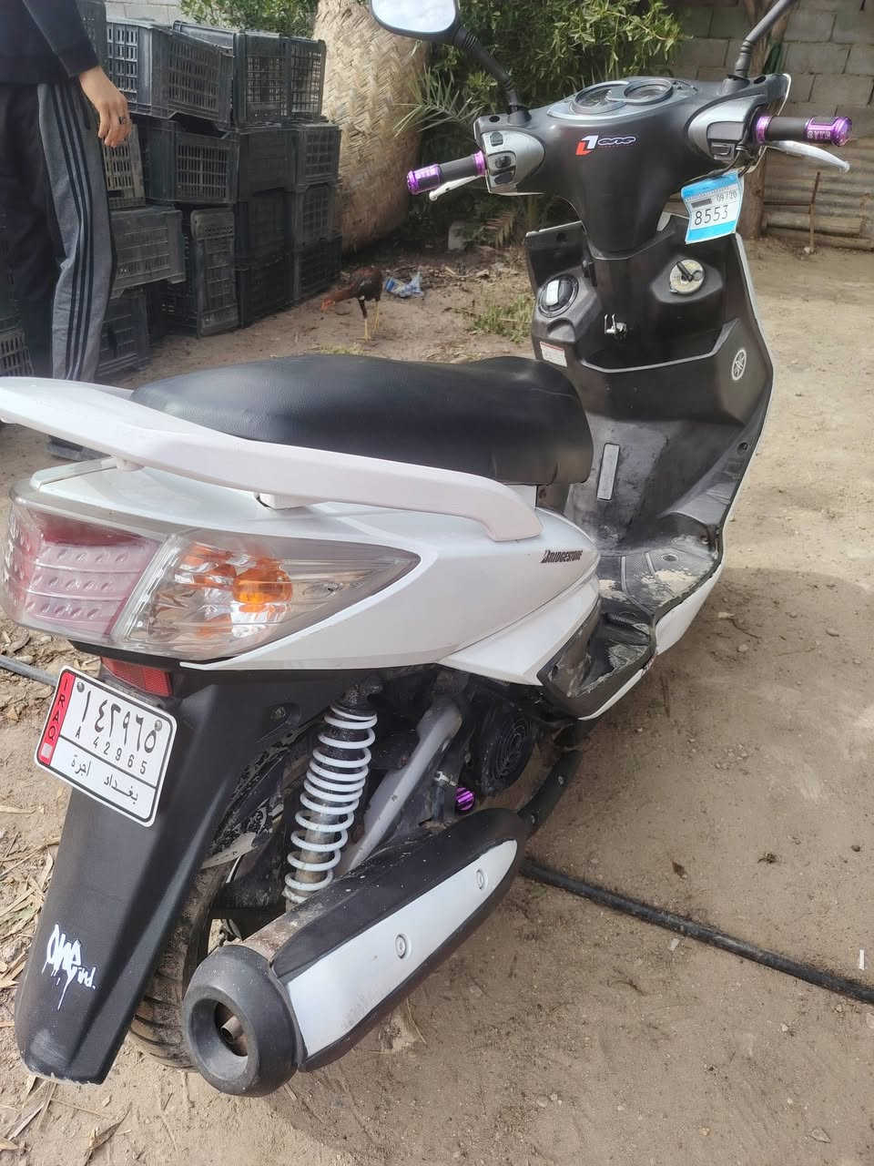 للبيع سكنس فحل دراجه نضيفه بس كفراته تجاري محرك ممفتوح لا تبخير لا تنقيص كلشي ما بيه المكان بغداد البياع
***********
