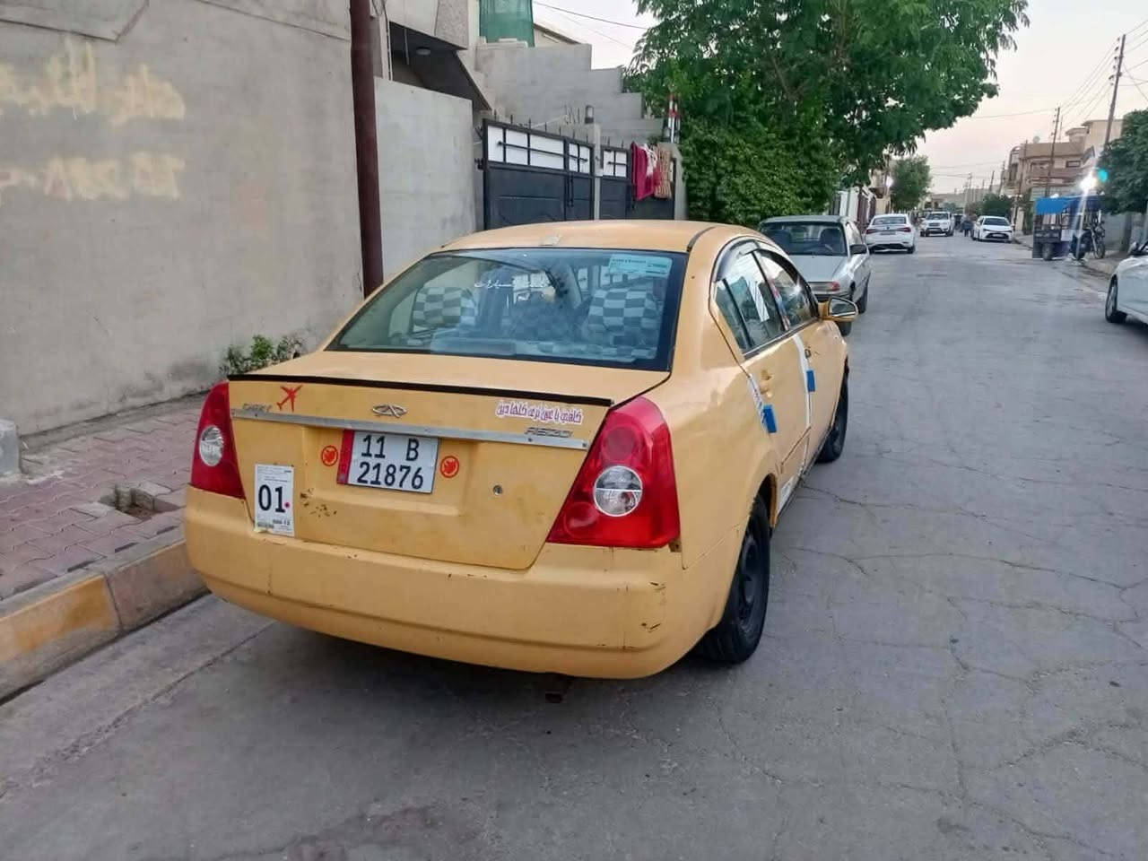 سلام عليكم شيري اي فايف موديل ٢٠١١محرك كير كامري شرط غاز بانزين مشروع وطني سنويه ٢٩ تغم تاير كير محرك  كهربائيات صدر شرط اي ظربه مابيه للبيع شرط وكاله وتحويل سعر ٢٩ وبيه مجال شي بسيط للستفسار ***********عنوان كركوك
