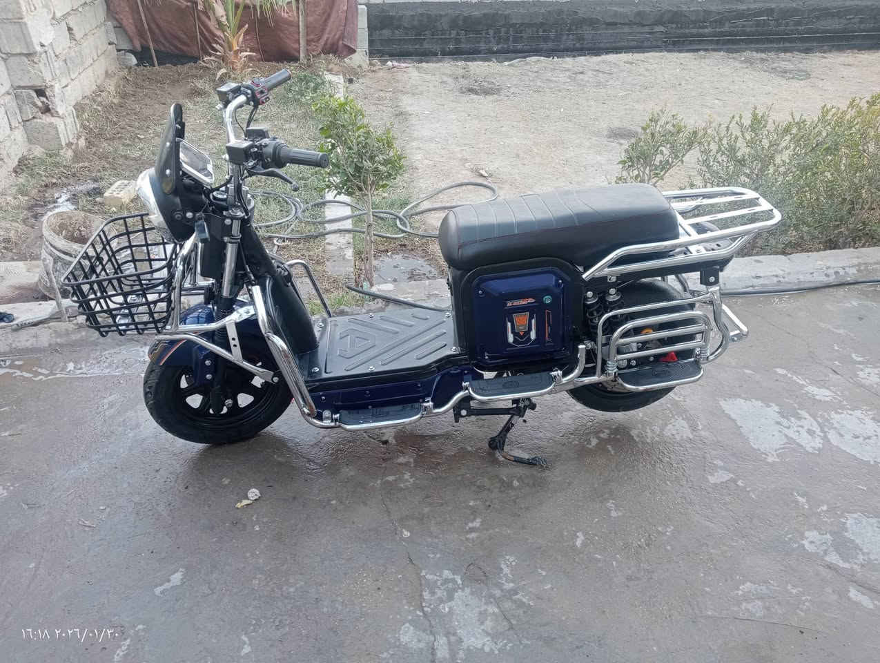 سلام عليكم دراجه شحن 7 بطاريات موديل 25 جديد سعر 650 بي مجال مكان فلوجة تصال ***********
