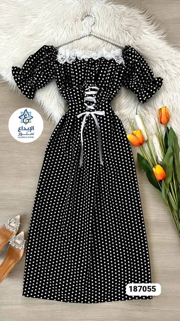 *لايفوتك الجديد*
*

*✨💗 فستان 🔥فخامة* 

*وألوان تخطف الأنفاس 💗✨*
*قماش كريب  **
** *منقط* *راقية، وقصّة تزيدك** *أنوثة وأناقة بكل تفاصيلها* 🌹✨*

*علا شبك في الصدر بتصميم عصري وفضيع*

*اختاري إطلالة تعكس جمالك وتخطف القلوب من أول نظرة. 💞*

*🌼.القياسات..فري سايز يلبس من45الي 65
-----‐----------------------------------
 ┏━━ ✨ PRICE LIST ✨ ━━┓
🔹 العملة القديمة: [ 5,700 ] ﷼
🔹 العملة الجديدة: [ 17,100 ] ﷼
🔹 الريال السعودي: [41  ] ر.س
  ┗━━━  𝓐𝓵𝓮𝓫𝓭𝓪’𝓪 𝓢𝓽𝓸𝓻𝓮  ━━━┛
🏠 خدمة توصيل إلى البيت داخل صنعاء 🛵
🚚 يوجد شحن لجميع المحافظات اليمنية 📦
❤️‍🔥❤️‍🔥❤️‍🔥❤️‍🔥❤️‍🔥❤️‍🔥
الكل يعرض💐💐💐
الإبداع ستور سعوان شارع الأربعين امام مطعم الشيباني جولدن 
للطلب 782785273


**إذا كنت صاحب هذا الإعلان وتريد حذفه لأي سبب، رجاءا أرسل رسالة إلى الدعم الفني**