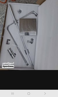 دوش عدد 2 جديد بالكارتون كامل ملحقات +2 كابين شاور جديد بالكارتون+ شبا...