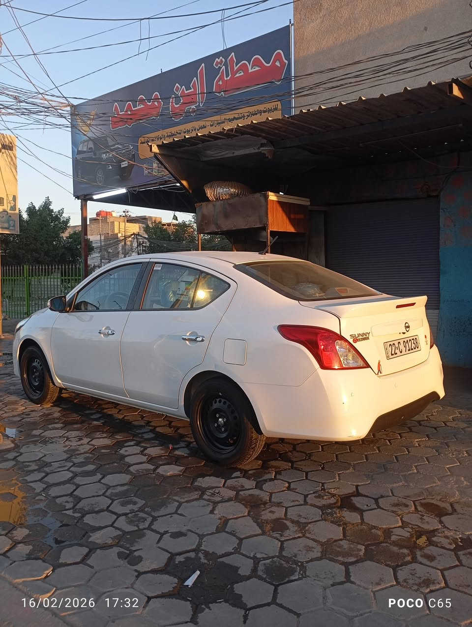 نيسان صني مصري 24 كفاله عامه من شخط
معروفه موصفات صني 
كير مكينه حداديه تخم تاير تبريد كله ع وكاله كفاله سياره جديده كلش سبير ما نازل مكاني نجف الاشرف ***********
