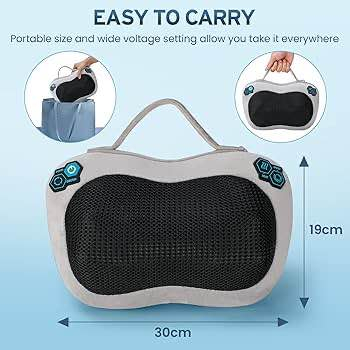 مدلكة ضهر ورقبة تعمل على الكهرباء بيها تحكمات سرعة وحرارة تنشد عالسيارة كذلك
اغراضها كاملة شرط جديدة 
السعر 20 الف فقط
يوجد توصيل جميع المحافضات
شراي تواصل خاص او اتصل
عنواني موصل ايسر
*********** موصل, نينوى
