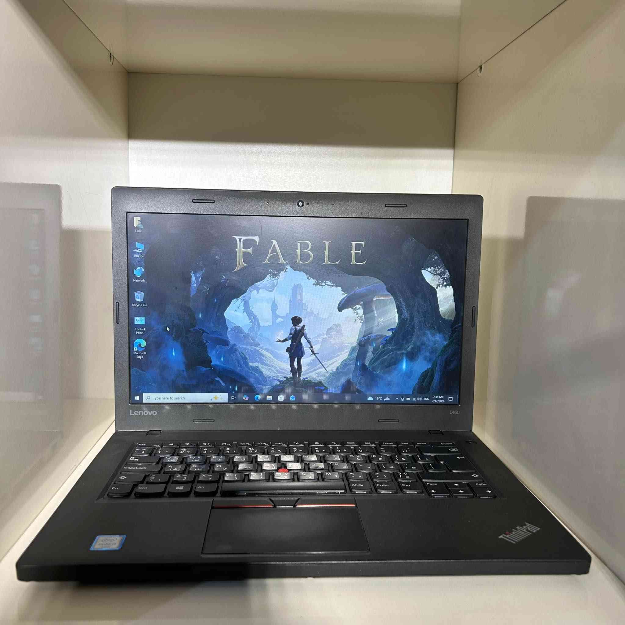 💻 Lenovo ThinkPad L460

عملي – متين – بسعر ما يتعوض 🔥

إذا تريد لابتوب يخدمك للشغل اليومي، دراسة، أوفيس، محاسبة، تصفح…
وبسعر اقتصادي جداً 💰
فهذا اختيار ذكي 👌

⸻

⚙️ المواصفات:

🧠 Core i3 جيل سادس بسرعة 2.3GHz
أداء مناسب ومستقر للاستخدام اليومي

🚀 رام 8GB DDR3
تشغيل سلس للبرامج الأساسية

💾 256GB SSD
سرعة إقلاع وتشغيل أفضل من الهارد العادي

🖥️ شاشة 14 إنج HD+
⌨️ كيبورد عربي / إنكليزي
🎮 كرت Intel HD 520 مناسب للاستخدام المكتبي

⸻

🔌 المنافذ الكاملة:

✔️ 3 USB
✔️ HDMI
✔️ VGA (AVG)
✔️ Ethernet
✔️ مدخل سماعة 3.5
✔️ منفذ طاقة

⸻

🎁 الهدايا المجانية:

🎒 حقيبة
🖱️ ماوس واير
🖤 ماوس باد Razer
🎧 سماعات أذن
📱 ستاند هاتف
🔌 شاحن

⸻

🚚 توصيل مجاني لكل العراق
📦 يوصللك مغلف ومحمي 100%
🔁 ضمان 7 أيام استبدال فوري

⸻

💰 السعر: 195,000 دينار فقط 🔥

⸻

جهاز مناسب للطلاب، الاستخدام المنزلي، وأي شخص يريد لابتوب عملي بسعر اقتصادي جداً 👌 بغداد, العراق


**إذا كنت صاحب هذا الإعلان وتريد حذفه لأي سبب، رجاءا أرسل رسالة إلى الدعم الفني**