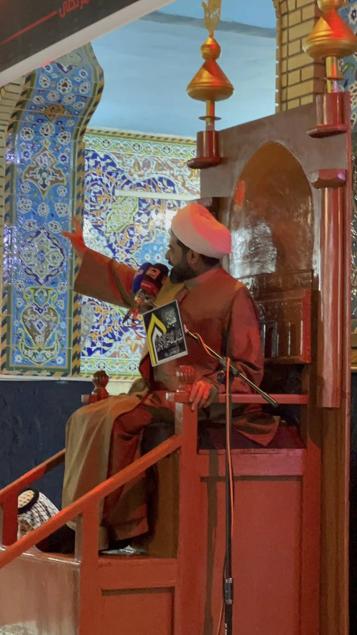 #مباشر
-
تقيم هيئة شباب القاسم ألاكبر  ابن الحسن المجتبى  (ع) 
مجلس عزاء بذكرى استشهاد مولانا أمير المؤمنين علي ابن ابي طالب (ع)
بحضور الخطيب سماحة الشيخ صلاح الطفيلي 
الرادود علي الدراجي
الشاعر علاءالمغشغش 
-
بابل - قضاء المسيب مرقد  الامام القاسم ألاكبر  ابن الحسن المجتبى ع (ابو الجاسم ) (ع)

الهندسه الصوتيه مؤسسه الجزائري
المهندس الصوت المايسترو عقيل الجزائري
للحجز ولاستفسار
***********
-
