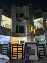 #دارللبيع المساحة  100م بواجهة 4×25 بناء من الاساس 2024  ثلاث طوابق  ي...