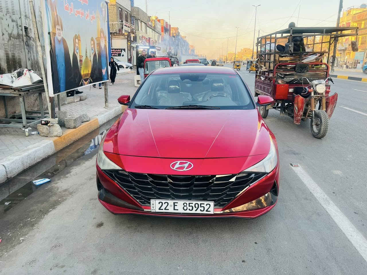 سلام عليكم النترا 2021 امريكي 
حادث جاملغ وباب 
السعر 130بيها مجال 
***********
